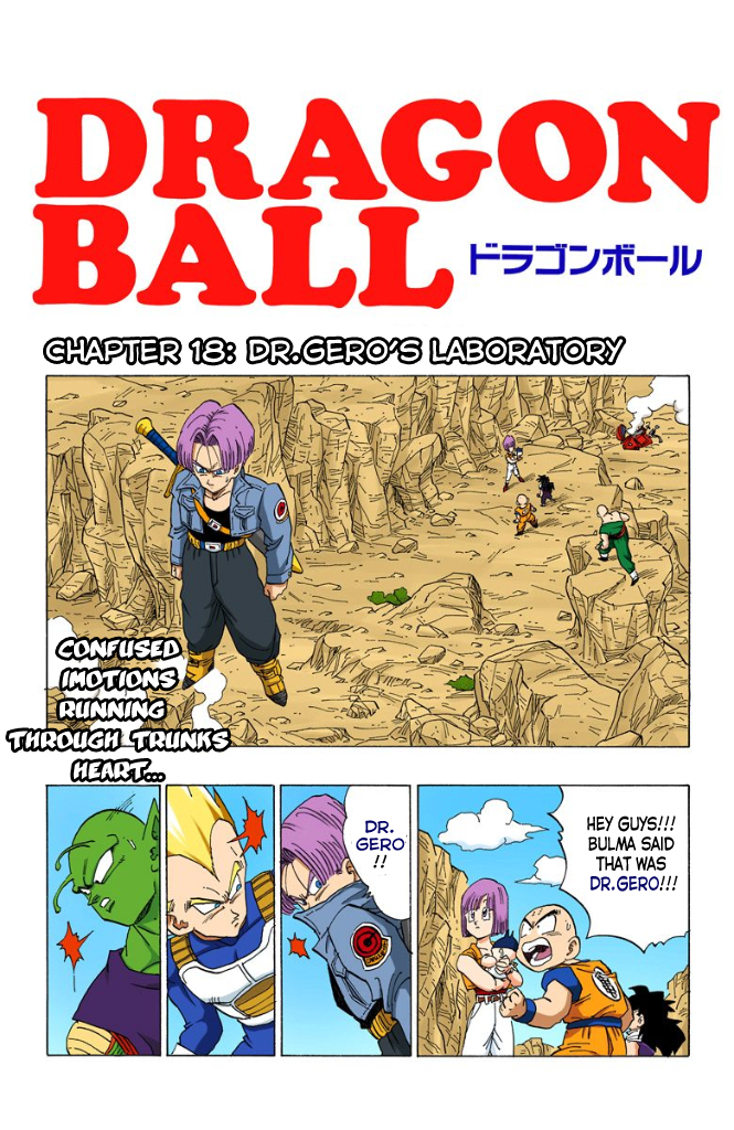 Dragon Ball Full Color - Androids/cell Arc Vol.1 Chapter 18: Dr.gero's Laboratory - Picture 1