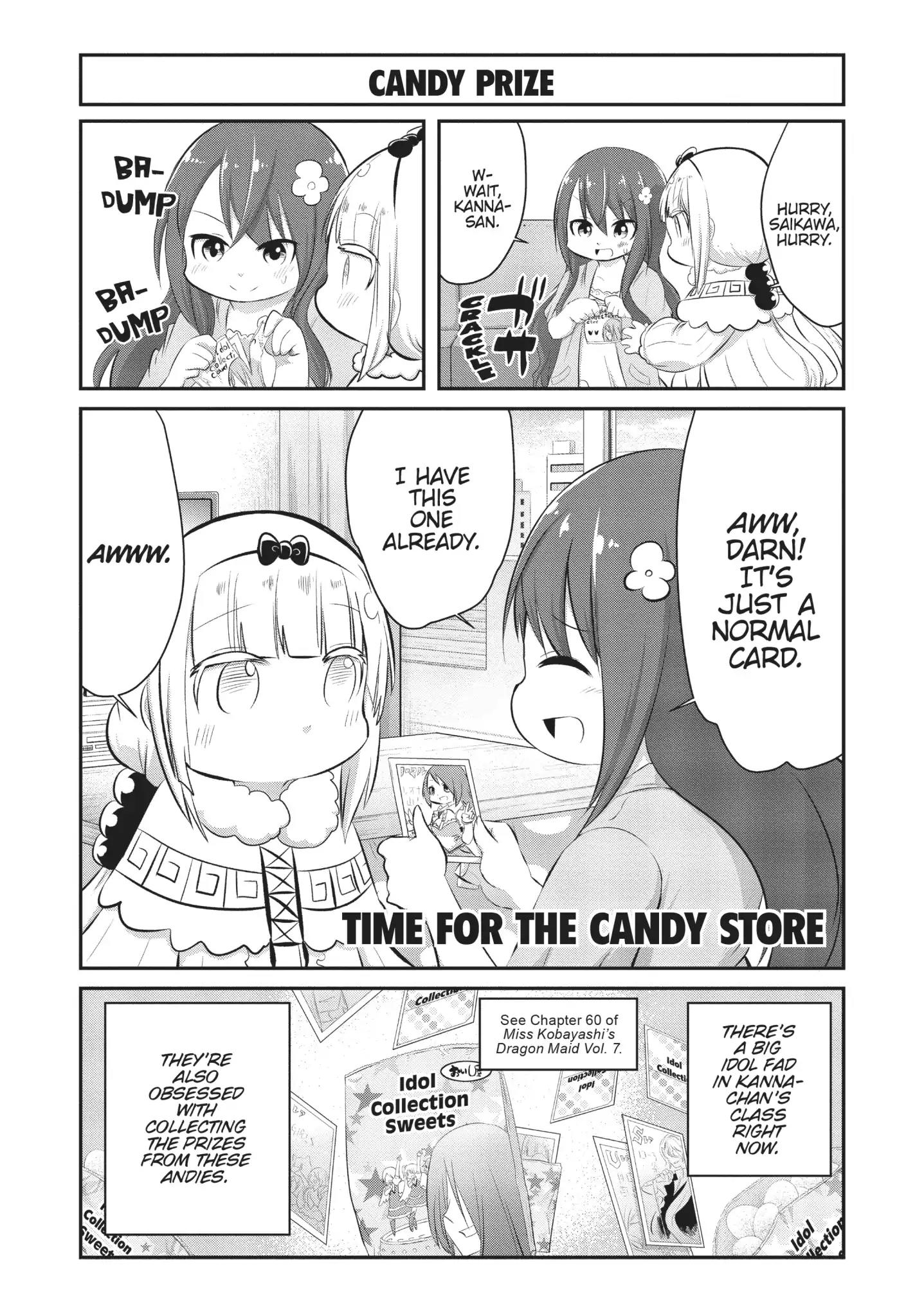 Kobayashi-San Chi No Maid Dragon: Kanna No Nichijou Vol.6 Chapter 55: Time For The Candy Store - Picture 1