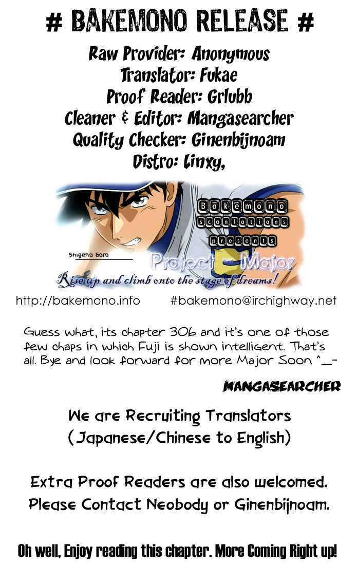 Major Vol.34 Chapter 306 : I Am Tired - Picture 1
