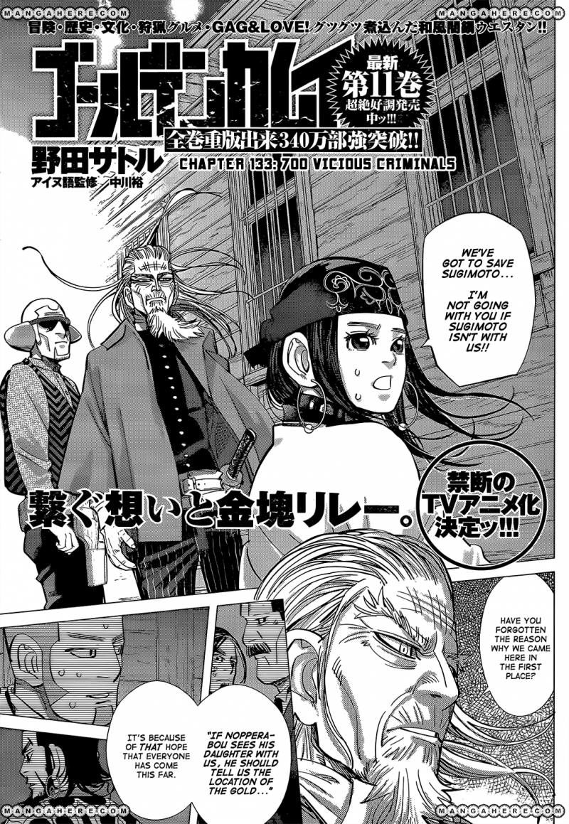 Golden Kamui Chapter 133 - Picture 1