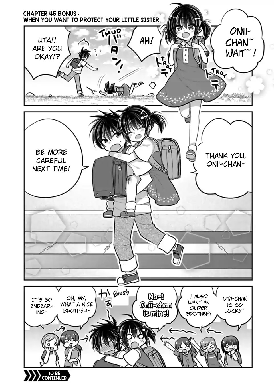 Siscon Ani To Brocon Imouto Ga Shoujiki Ni Nattara Chapter 45.1: Omake: When You Want To Protect Your Little Sister - Picture 1