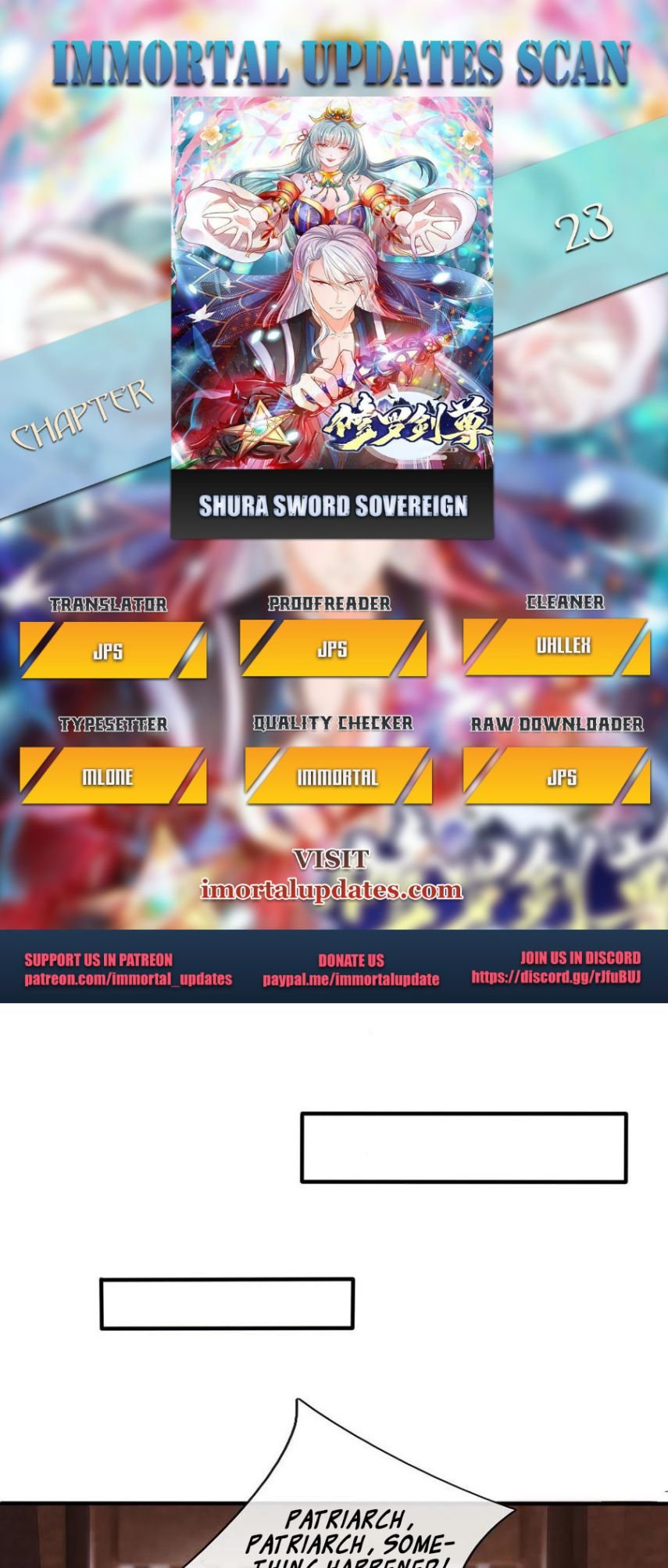 Shura Sword Sovereign - Page 1