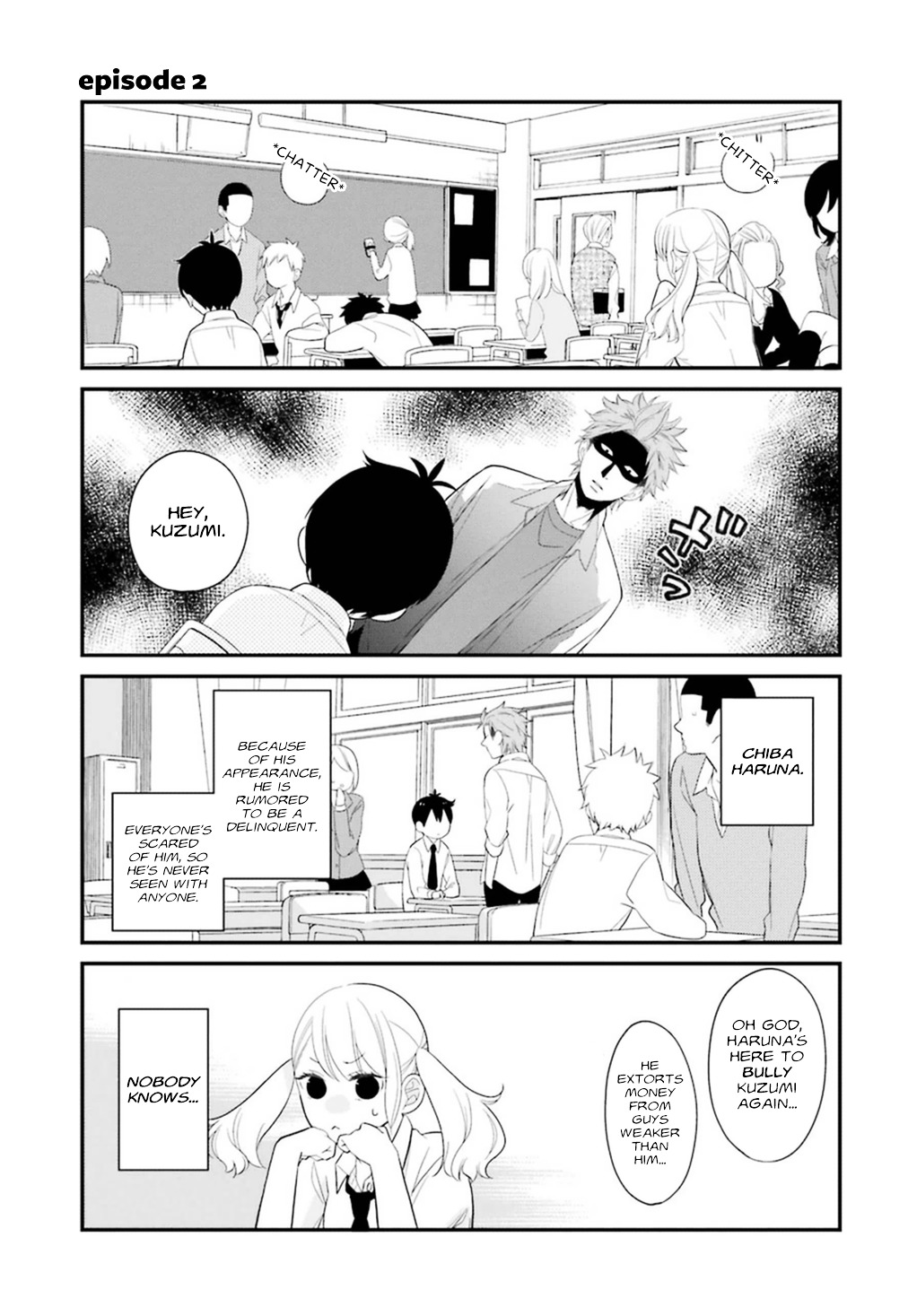 Kuzumi-Kun, Kuuki Yometemasu Ka? - Page 2