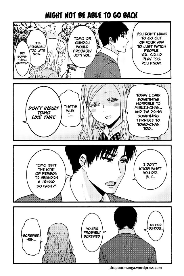 Tomo-Chan Wa Onnanoko! Chapter 578 : Might Not Be Able To Go Back - Picture 1