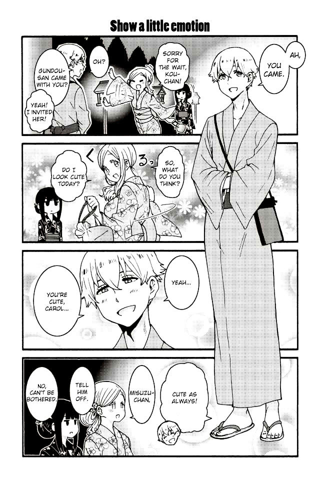 Tomo-Chan Wa Onnanoko! Chapter 504 : Show A Little Emotion - Picture 1