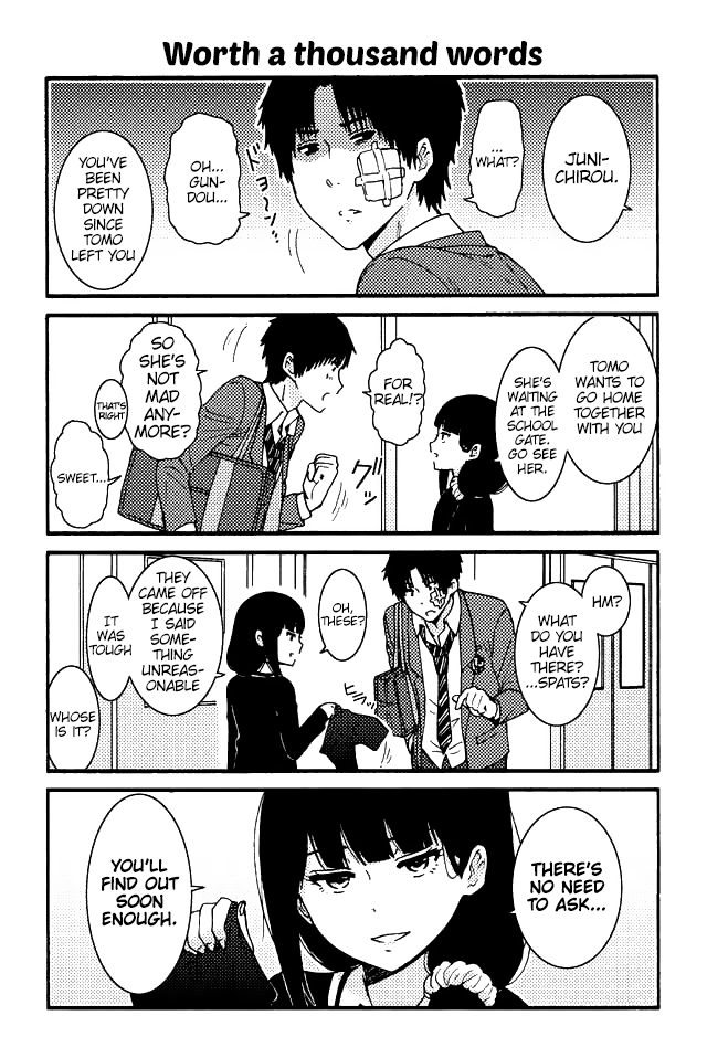 Tomo-Chan Wa Onnanoko! Chapter 73: Worth A Thousand Words - Picture 1