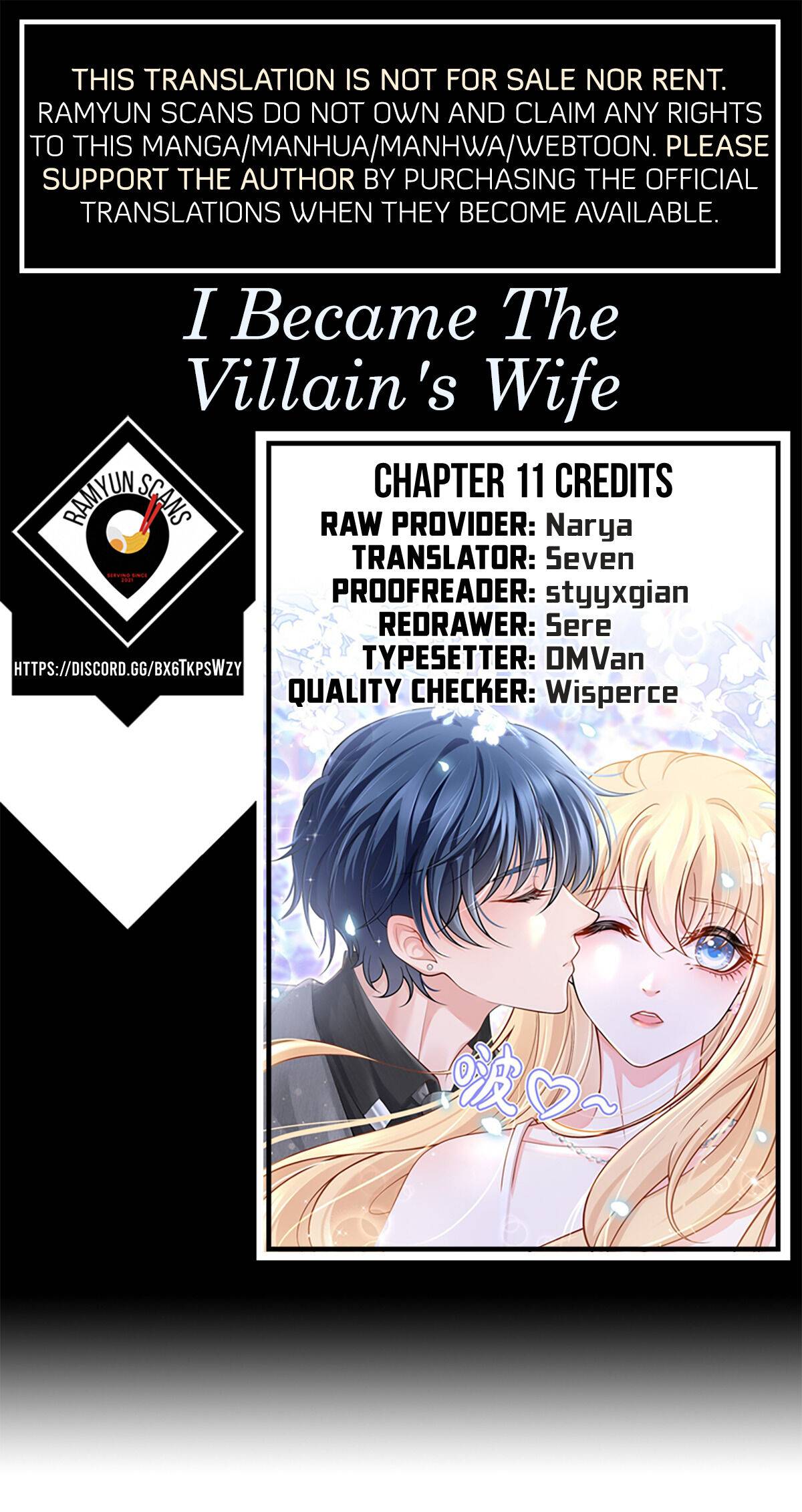 I Became The Villain’S Wife Chapter 11 - Picture 1