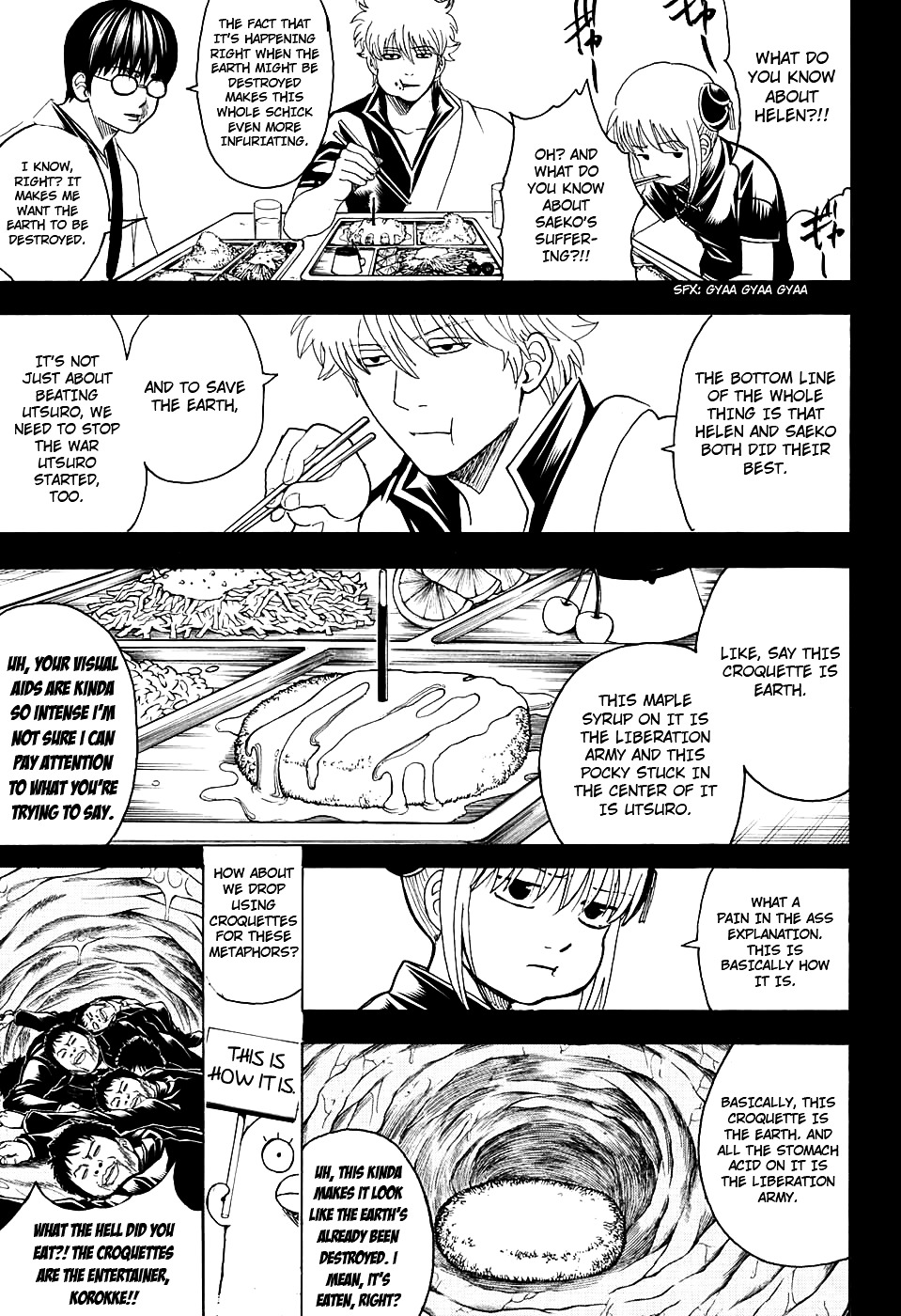 Gintama Vol.67 Chapter 599 : Don T Go Overboard With Seasoning - Picture 3