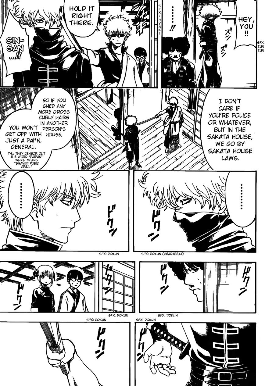 Gintama Chapter 489 : Afros Of Love And Hate - Picture 3