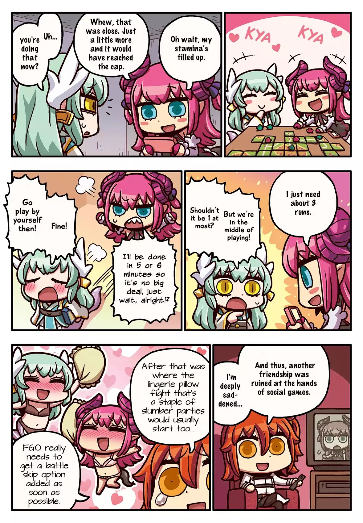Manga De Wakaru! Fate/grand Order Vol.3 Chapter 45: A Crack In Their Friendship - Picture 1