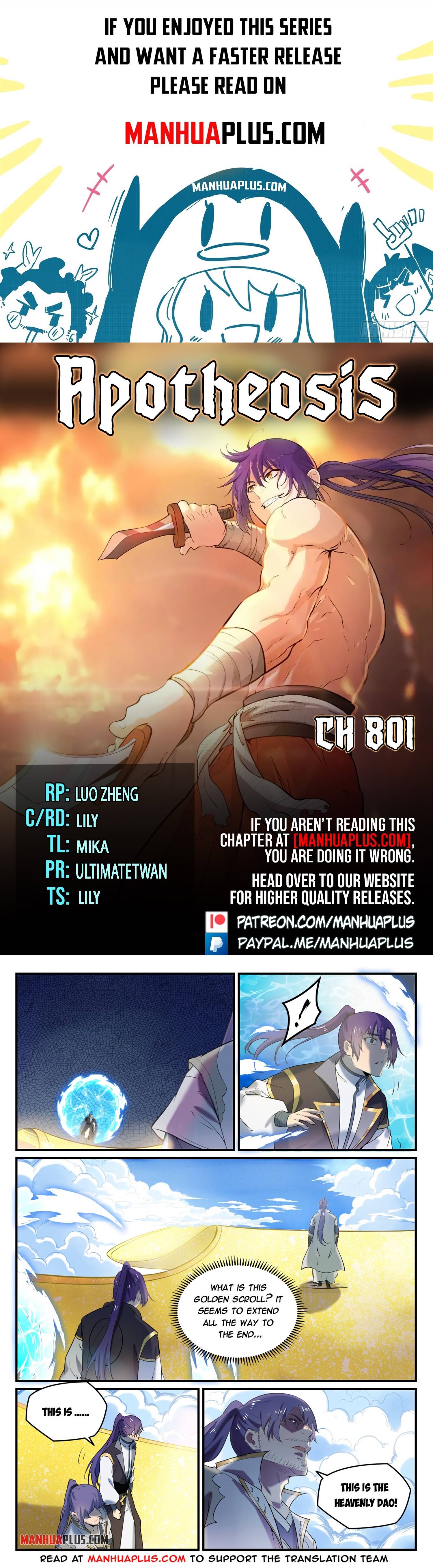 Apotheosis Chapter 801 - Picture 1