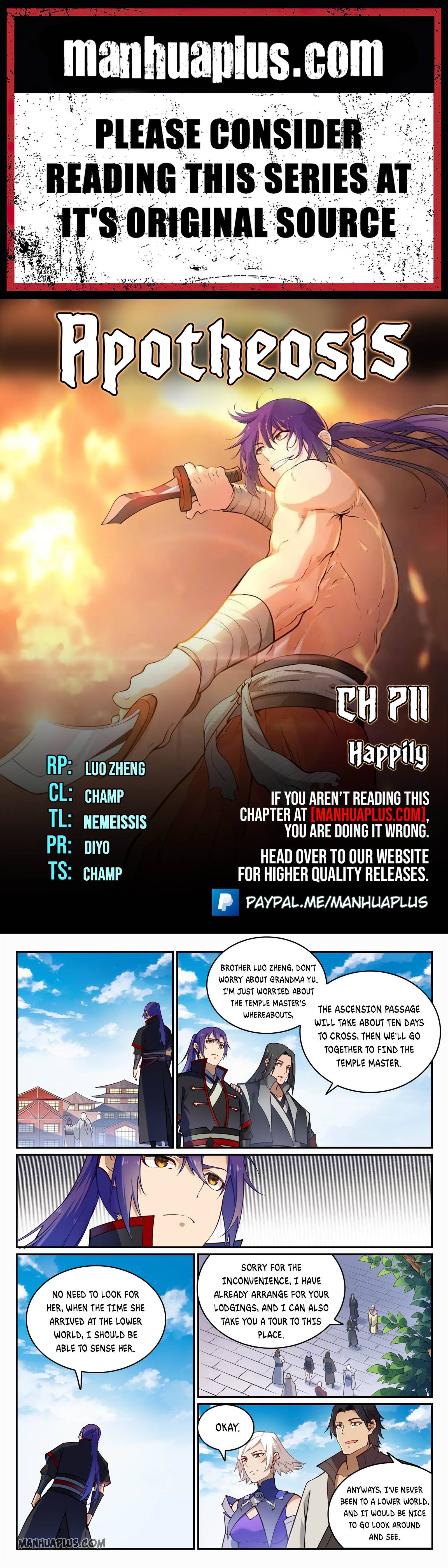 Apotheosis Chapter 711 - Picture 1