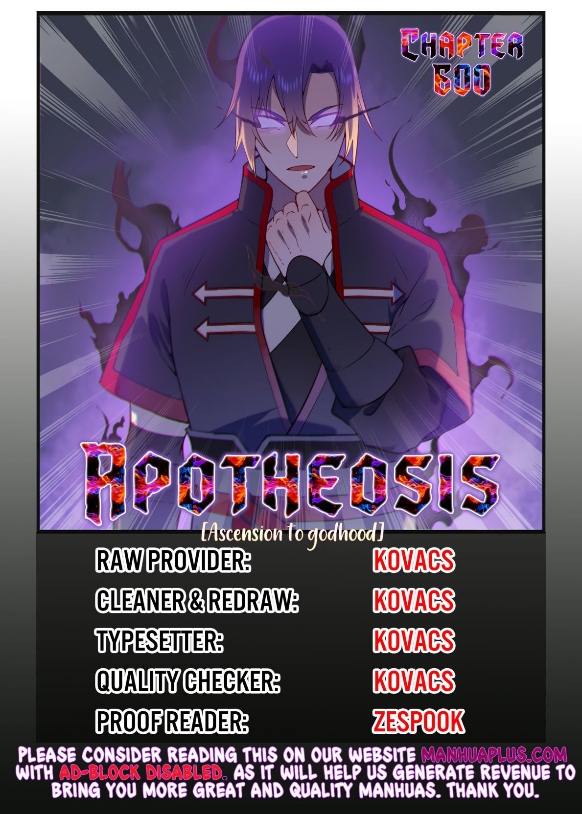 Apotheosis Chapter 600 - Picture 1