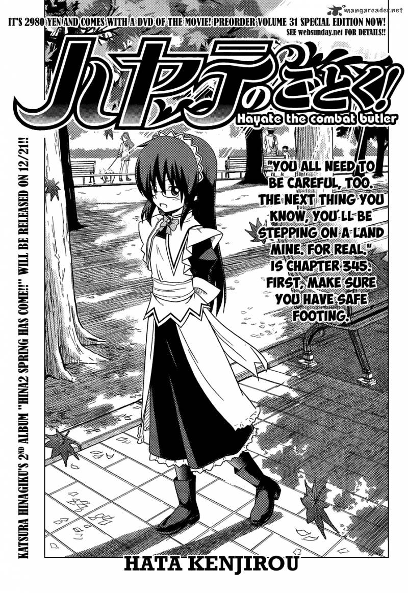 Hayate No Gotoku! Chapter 345 : You All Need To Be Carefull, Too. - Picture 2