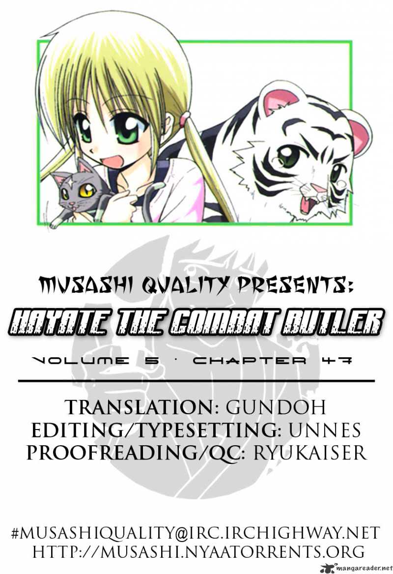 Hayate No Gotoku! Chapter 47 : I Love Books, So I Can T Become A Paper Envoy - Picture 1