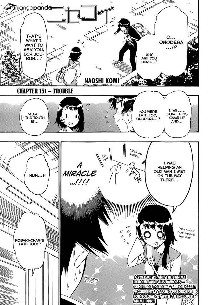 Nisekoi Chapter 151 - Picture 1