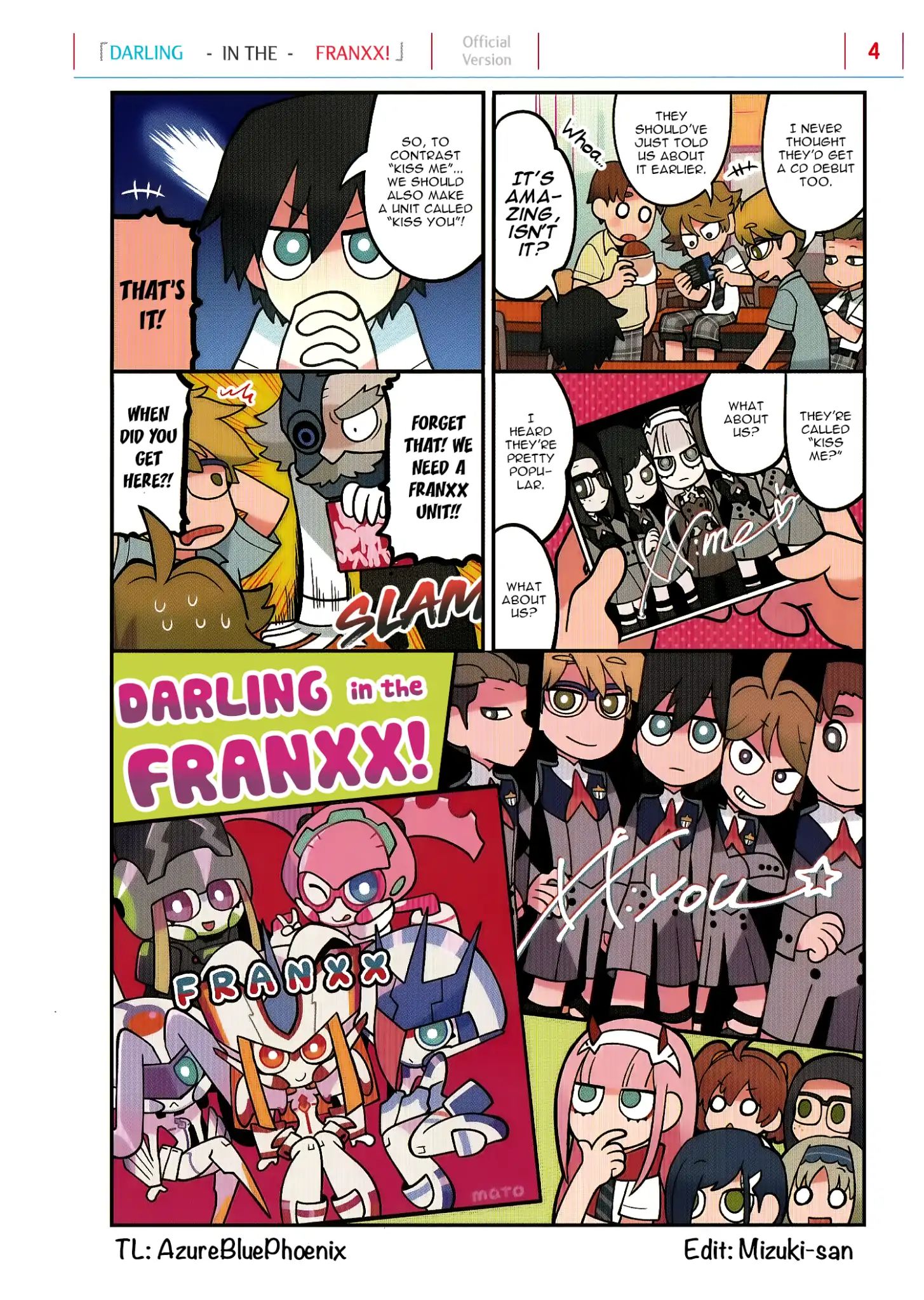Darling In The Franxx! - 4-Koma Chapter 77: Bd & Dvd Booklet Special 4 - Picture 1