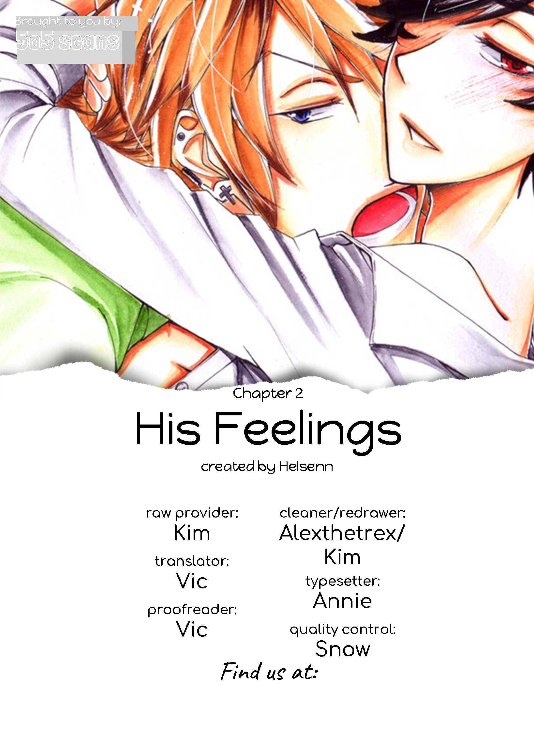 His Feelings - Page 1