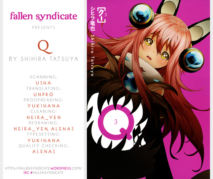 Q (Shihira Tatsuya) Vol.3 Chapter 13 : Solaris Destruction Plan (1) - Picture 1