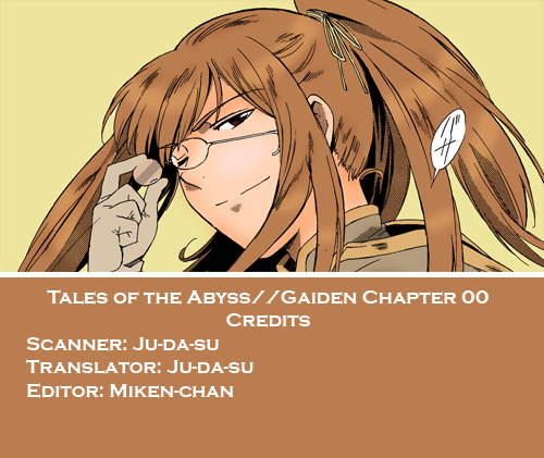 Tales Of The Abyss - Another Story Vol.5 Chapter 0 V2 : Another Story 5: Ion, Anise, And Jade Gaiden: Episode 00 [End] - Picture 1