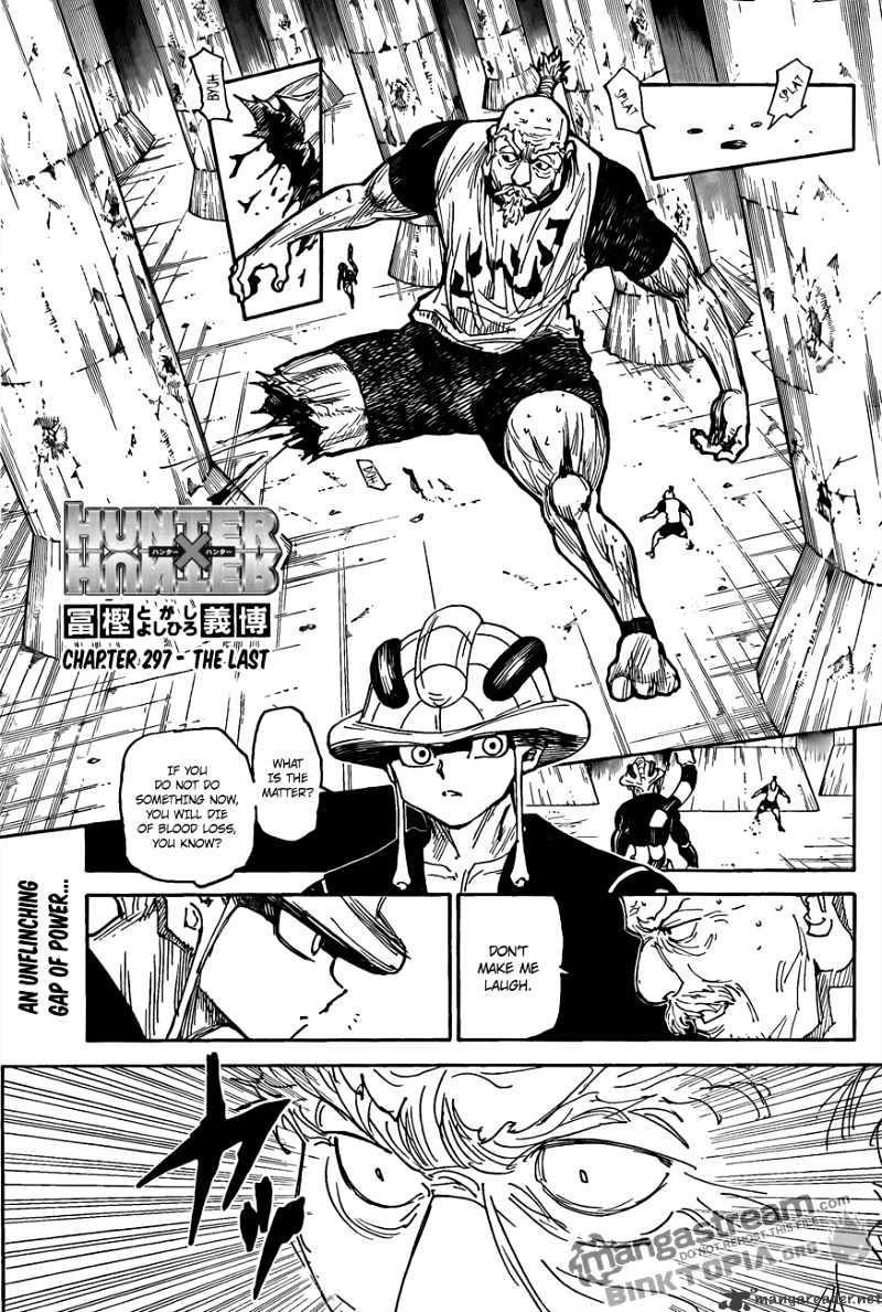 Hunter X Hunter Chapter 297 : The Last - Picture 1