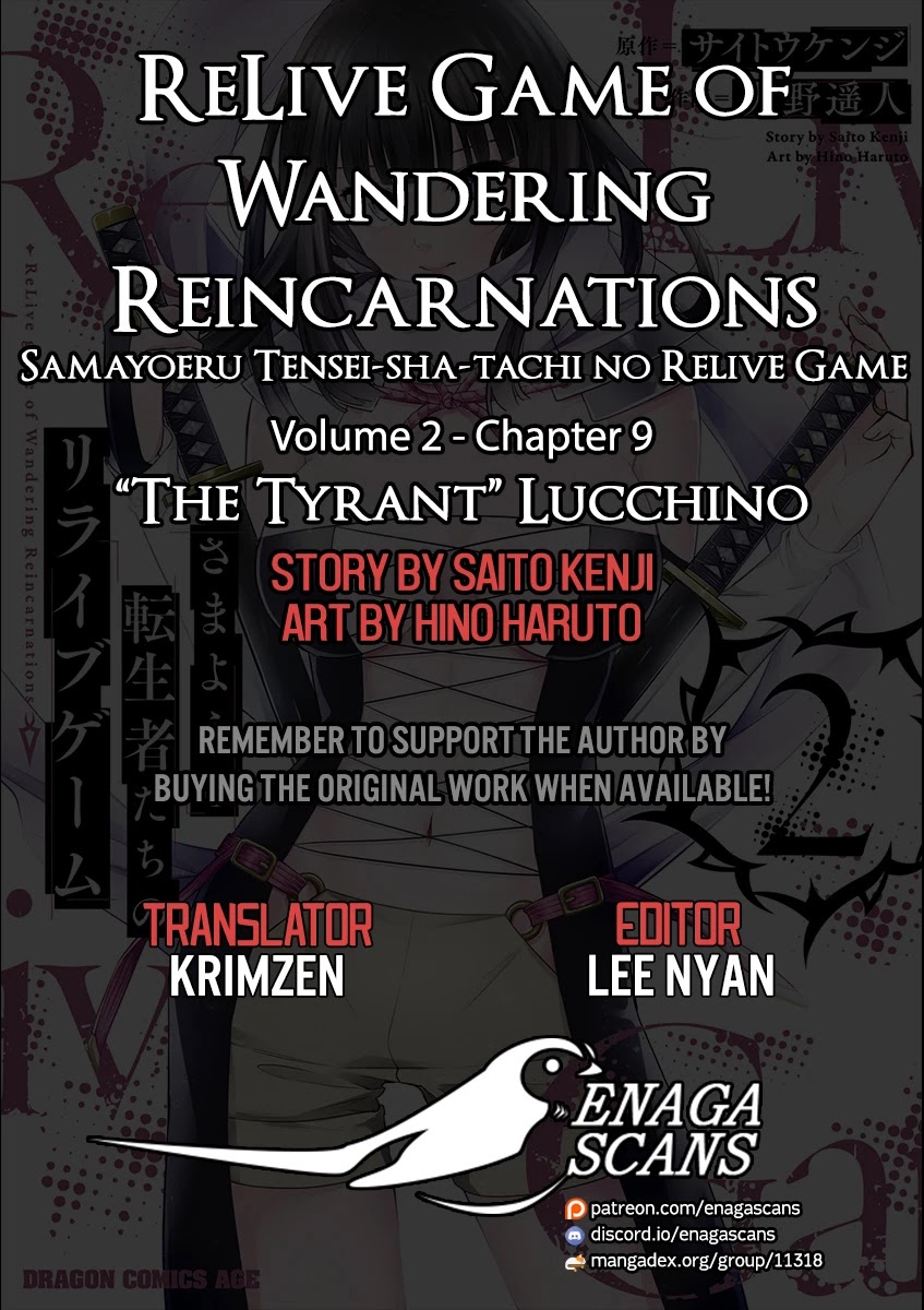 Samayoeru Tensei-Sha-Tachi No Revival Game Chapter 9: “The Tyrant” Lucchino - Picture 1