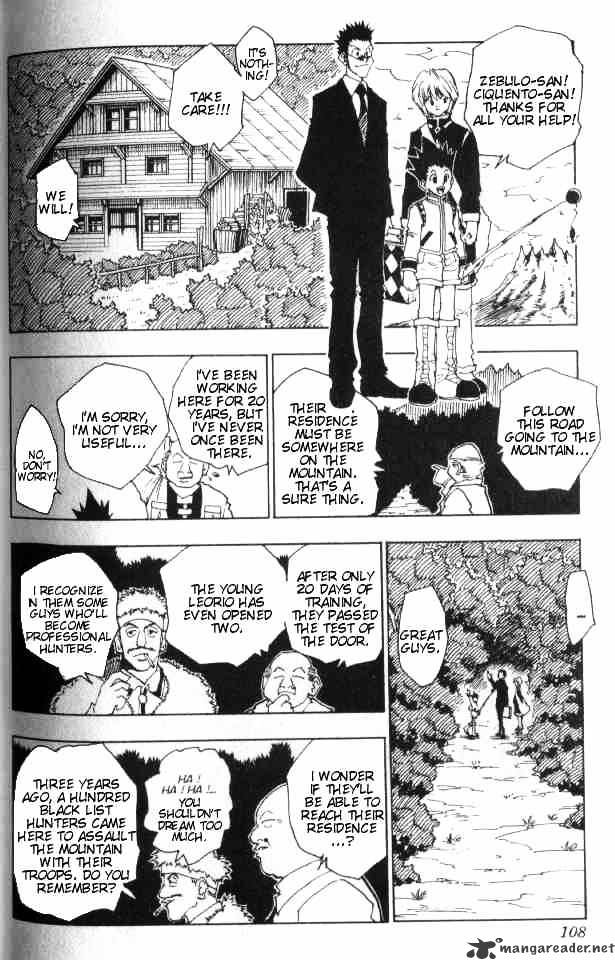 Hunter X Hunter Chapter 41 : The Zoldick Family 2 - Picture 3