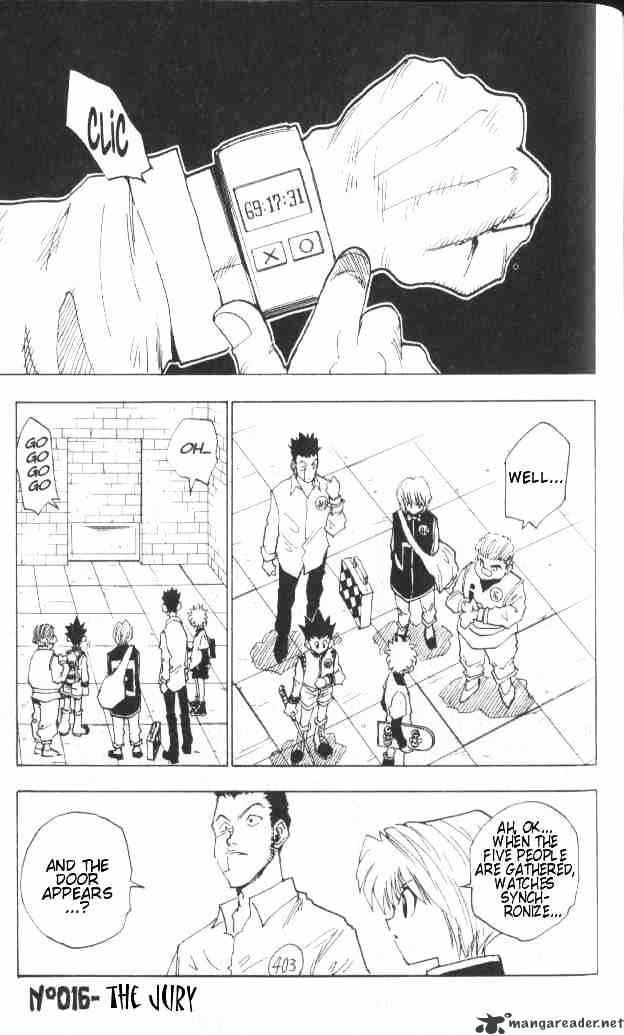 Hunter X Hunter Chapter 16 : The Jury - Picture 2