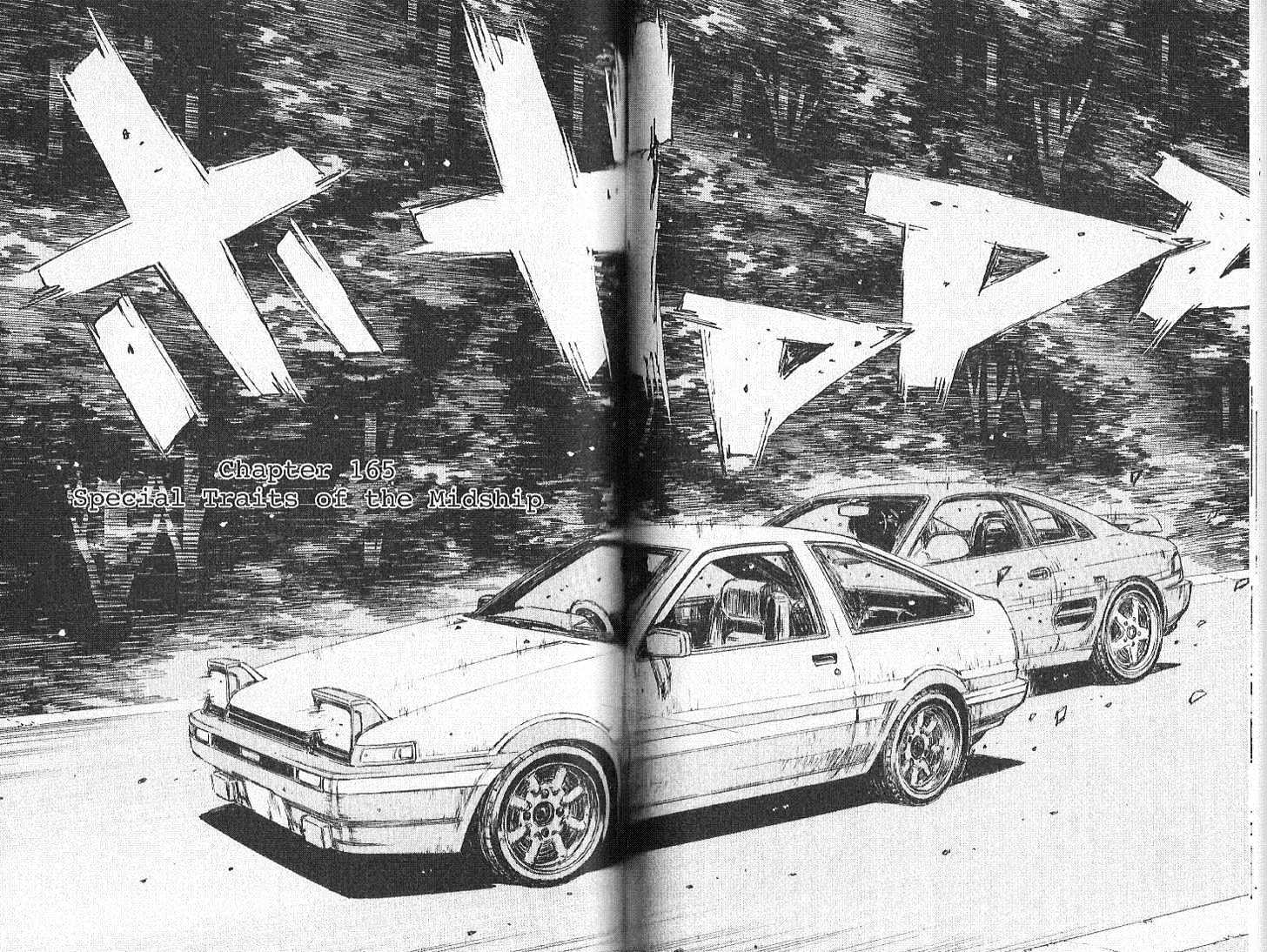Initial D Vol.15 Chapter 165 : Special Traits Of The Midship - Picture 1