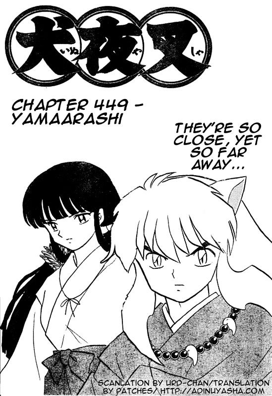 Inuyasha Vol.46 Chapter 449 : Yamaarashi - Picture 1