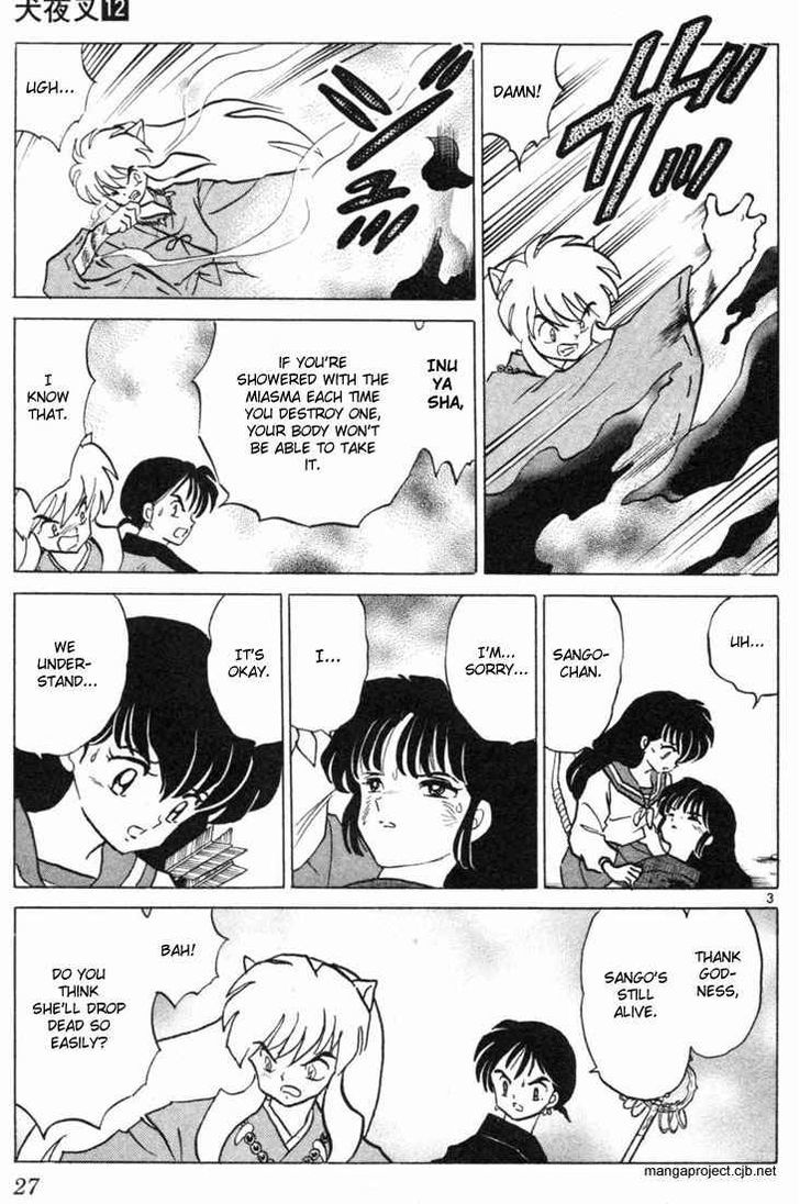 Inuyasha Vol.12 Chapter 110 : Miasma - Picture 3