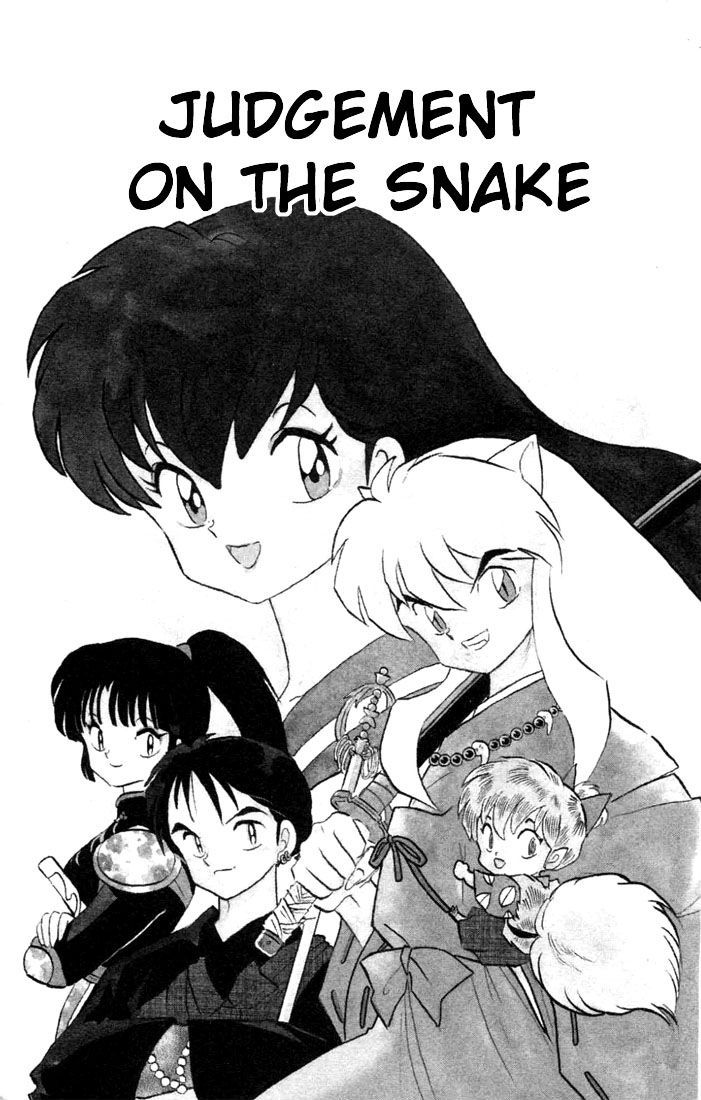Inuyasha Vol.11 Chapter 100 : Judgement On The Snake - Picture 1