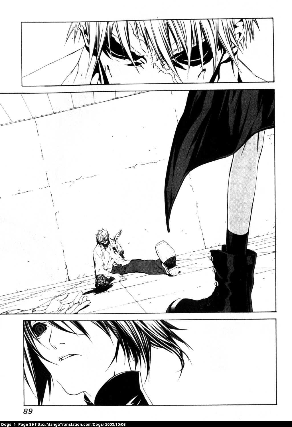 Dogs: Stray Dogs Howling In The Dark Vol.1 Chapter 3 : Blade Maiden - Picture 3