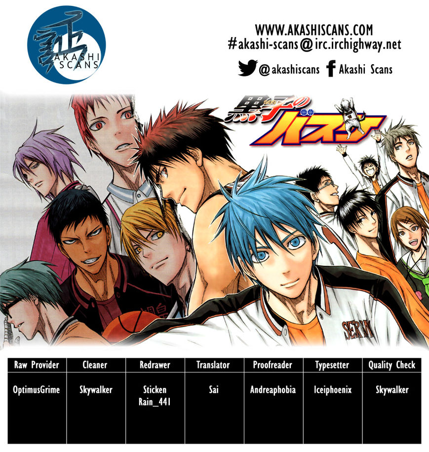 Kuroko No Basket Vol.23 Chapter 265 : Since We Don't Have The Leisure For That - Picture 2