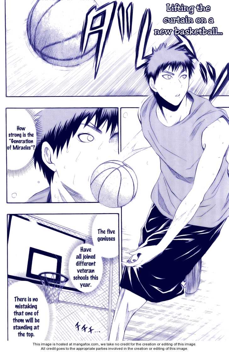 Kuroko No Basket Vol.01 Chapter 002 : Monday At 8:40 On The Rooftop - Picture 2