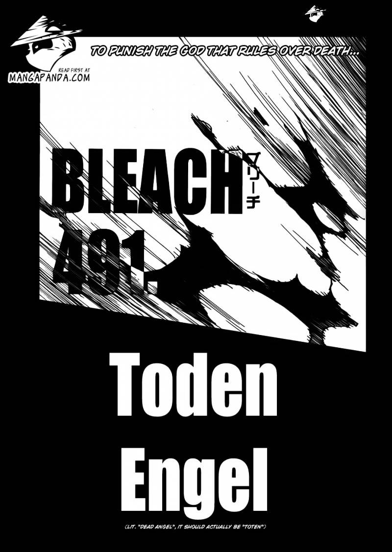 Bleach Chapter 491 : Toden Engel - Picture 3