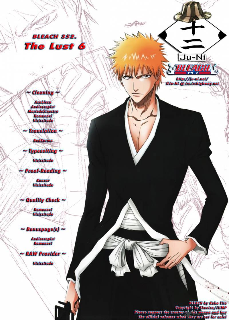 Bleach Chapter 352 : The Lust 6 - Picture 1