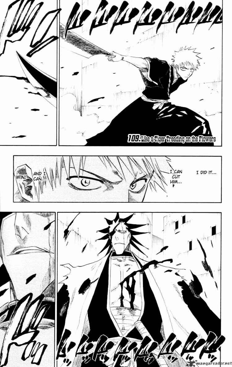 Bleach Chapter 109 : Like A Tiger Treading On The Flowers - Picture 1