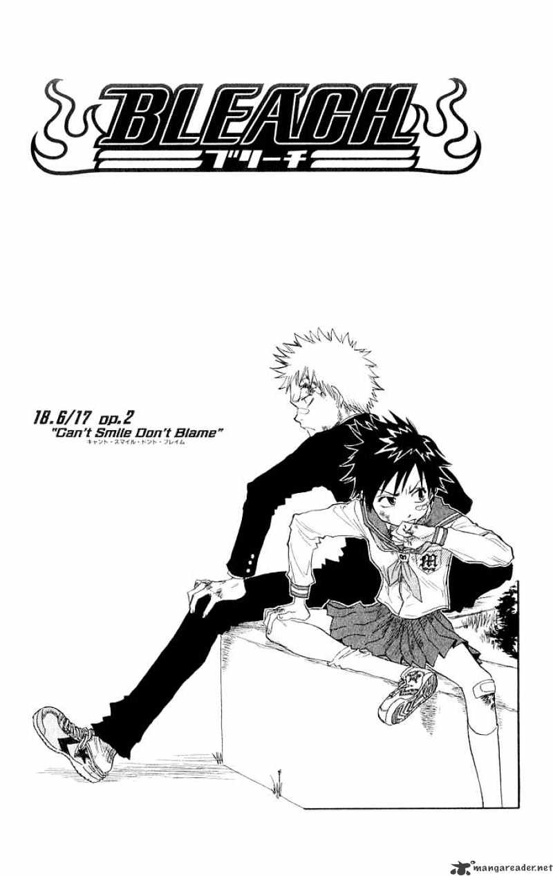 Bleach Chapter 18 : 6 17 Op. 2 Can't Smile Don' Blame - Picture 2