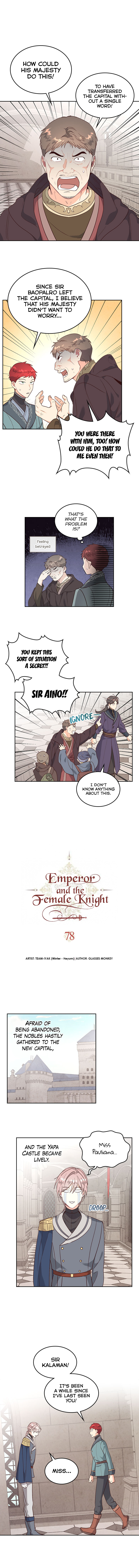 Emperor And The Female Knight Chapter 78 - Picture 2