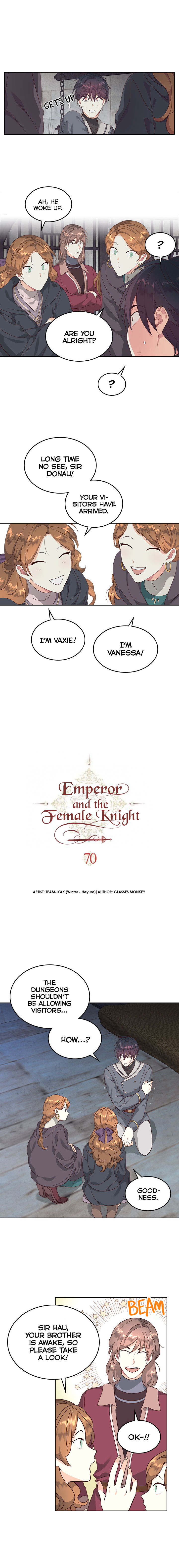 Emperor And The Female Knight Chapter 70 - Picture 2