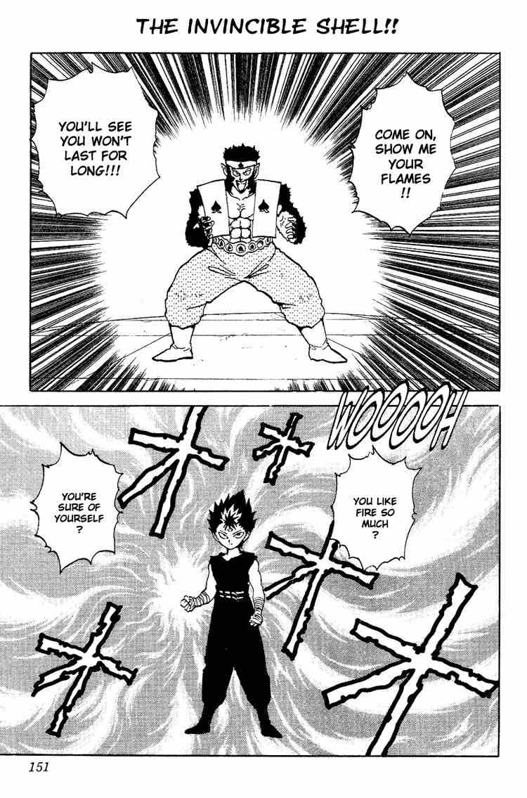 Yu Yu Hakusho Chapter 80 : The Invincible Shell - Picture 1