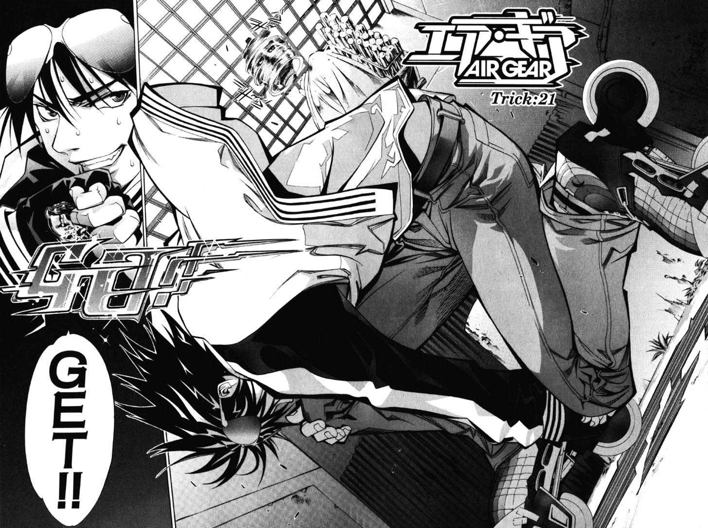 Air Gear Vol.3 Chapter 21 : Trick:21 - Picture 2