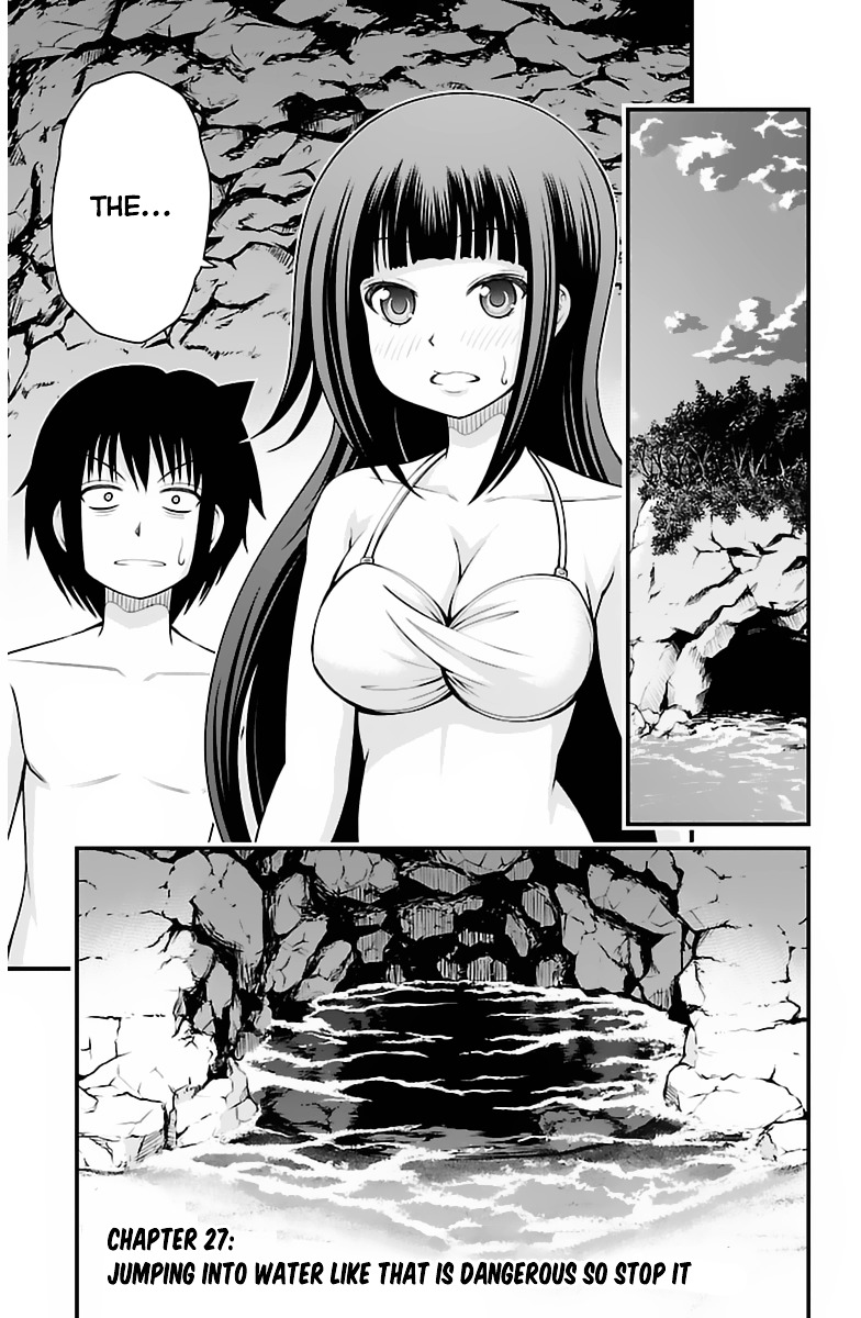 Tsujiura-San To Chupacabra Vol.4 Chapter 27 : Jumping Into Water Like That Is Dangerous So Stop It - Picture 2