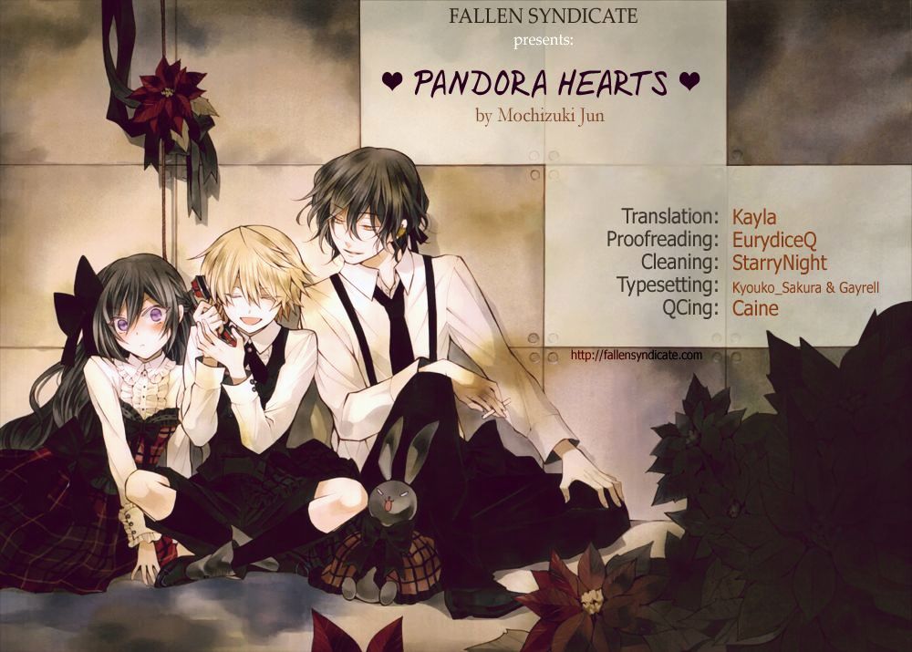 Pandora Hearts Vol.20 Chapter 104 : Retrace Civ: Will - Picture 1