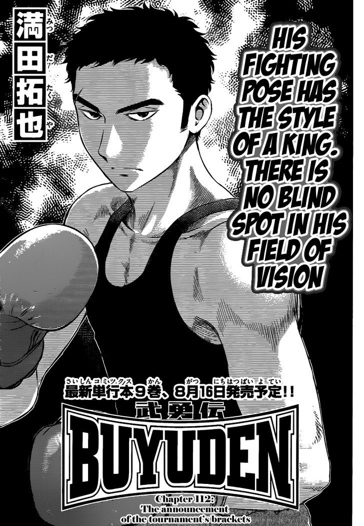 Buyuden Chapter 112 : The Announcement Of The Tournament S Brackets - Picture 2