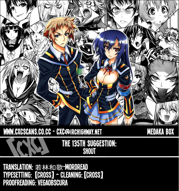 Medaka Box Vol.16 Chapter 135 : Shout - Picture 1