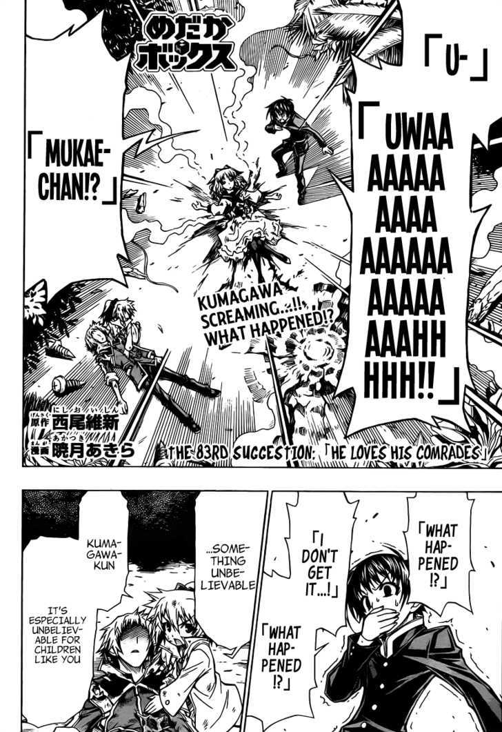 Medaka Box Vol.10 Chapter 83 : He Loves His Comrades - Picture 3