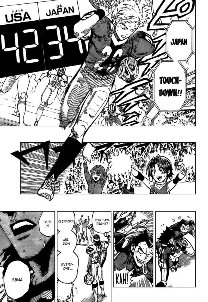 Eyeshield 21 Chapter 330 : The Eyes Of A Male - Picture 3