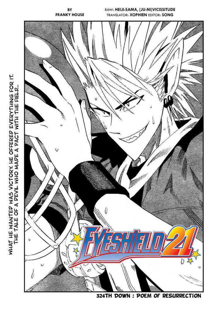 Eyeshield 21 Chapter 324 : Poem Of Resurrection - Picture 1